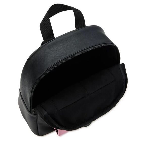 Bioworld Disney Minnie Mouse Black & Pink Graphic Mini Backpack, NWT Bow Floral - Picture 5 of 5